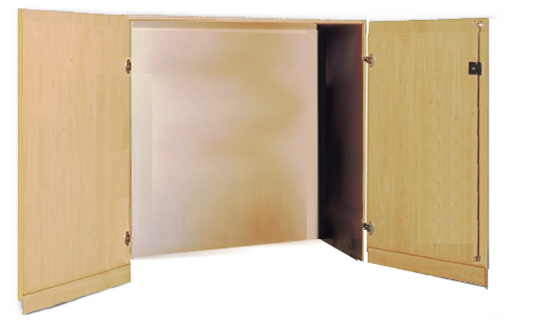 Garagenschrank, Schrankgarage, Schleppsockelschrank, Schrank ohne