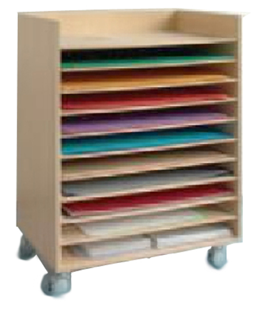 Bilderschrank, Papierschrank, Materialschrank, Schrank für Papier