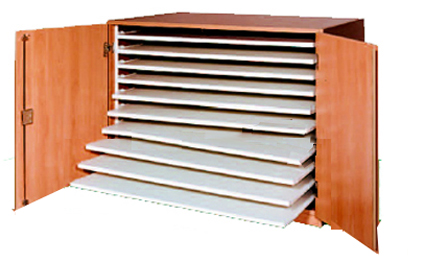 Papierschrank für Schulen, Papierschrank, Planschrank, Papierschränke